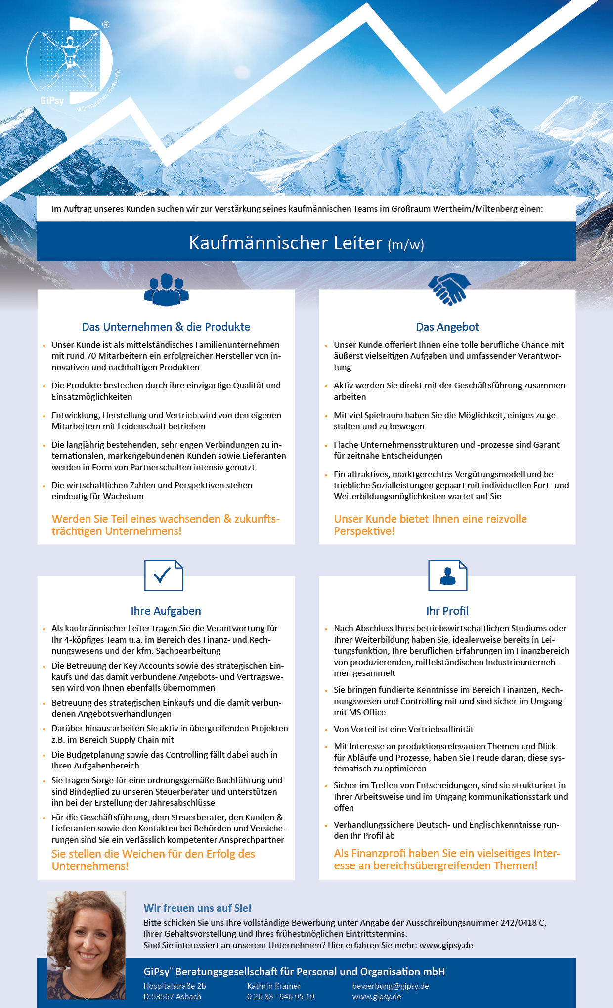 Kaufmännischer Leiter Kaufmännischer Leiter